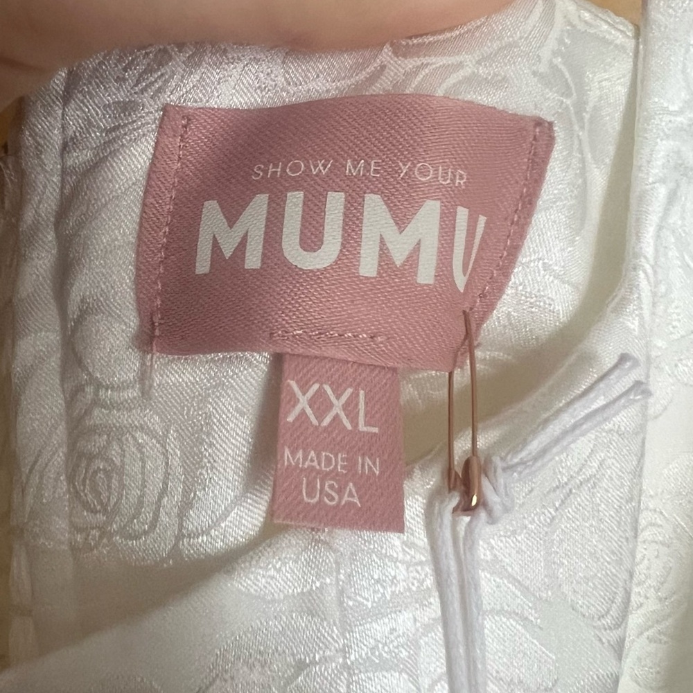 Show Me Your MuMu White Lace Midi Dress - Picture 5 of 6